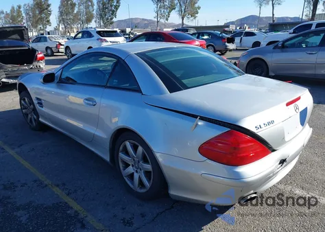 2003 Mercedes-Benz Sl 500R из США, поврежденный, VIN WDBSK75F33F042414